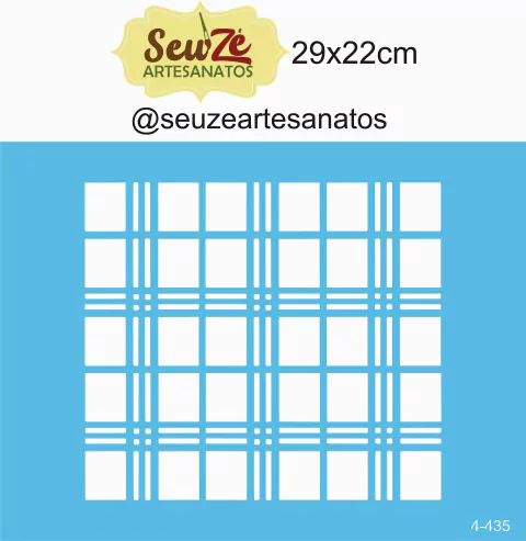STENCIL SEU ZE 4-435