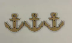 APLIQUE DE ANCORA 3 UNIDADES APL45 - Oficina da Arte 