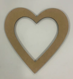 APLIQUE CORAÇÃO VAZADO G APL11