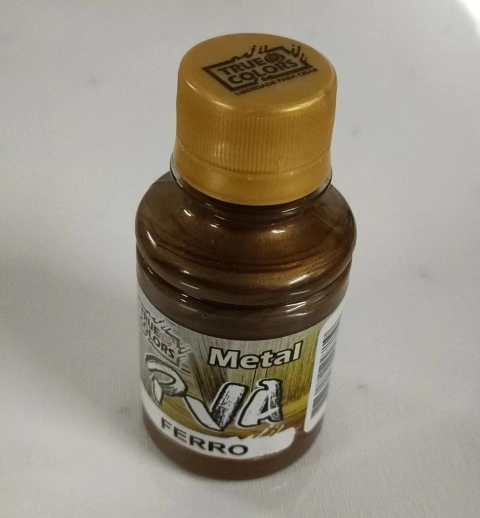TINTA PVA METAL TRUE COLORS 100ML FERRO