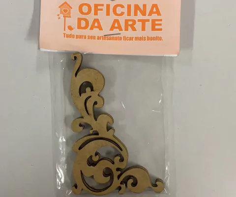 APLIQUE DE CANTONEIRA 2 UNIDADES OA281