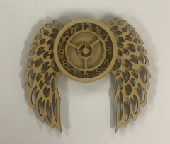 APLIQUE EM MDF SHAKER BOX ASA RELÓGIO CR843