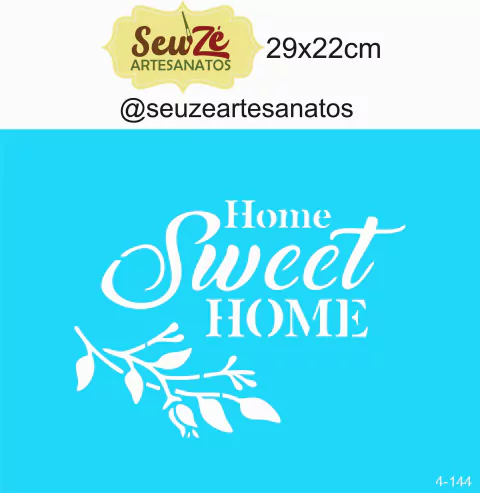 STENCIL SEU ZE 4-144