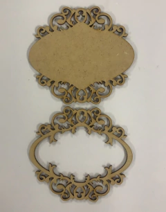 PLACA COM MOLDURA MDF CR1023 - comprar online