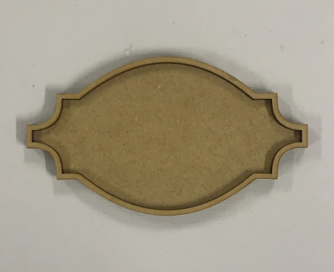 PLACA COM MOLDURA MDF CR1027