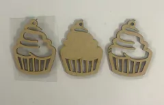 APLIQUE EM MDF SHAKER BOX CUP CAKE CR805 - comprar online