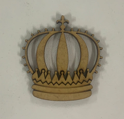 APLIQUE COROA MDF APL15