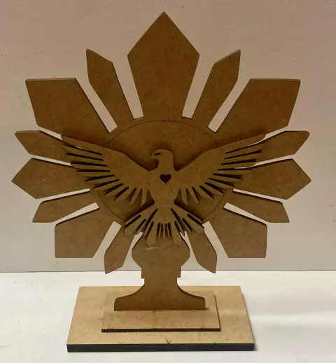 APLIQUE COM BASE RESPLENDOR DIVINO ESPIRITO SANTO OA11