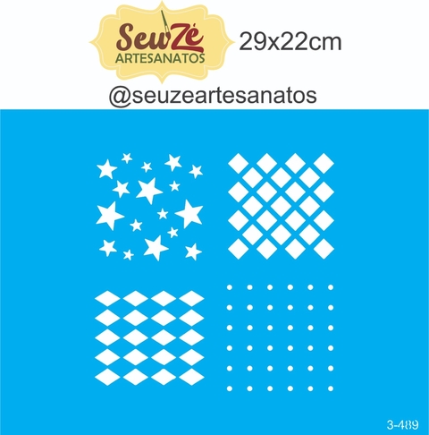 STENCIL SEU ZE 3-489