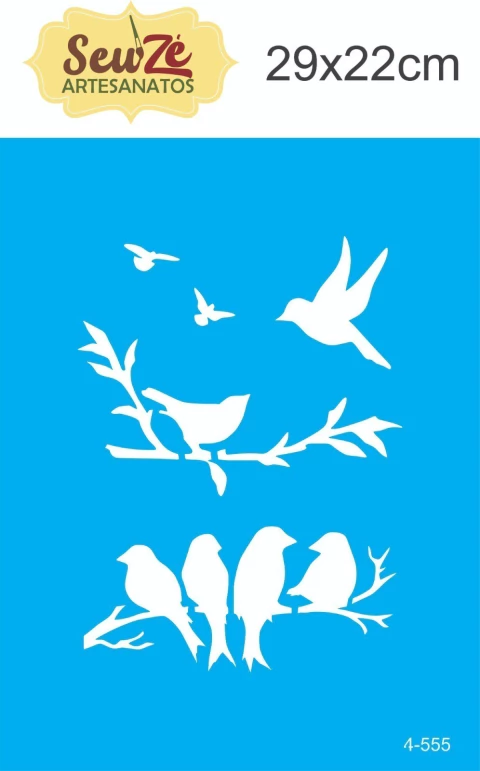 STENCIL SEU ZE 4-555