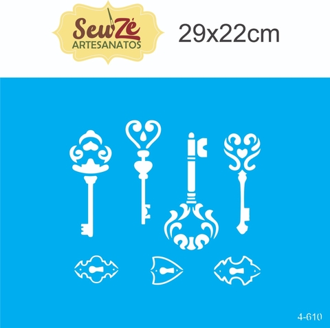 STENCIL SEU ZE 4-610