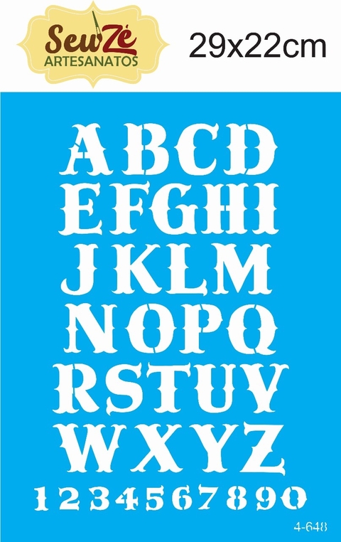 STENCIL SEU ZE 4-648