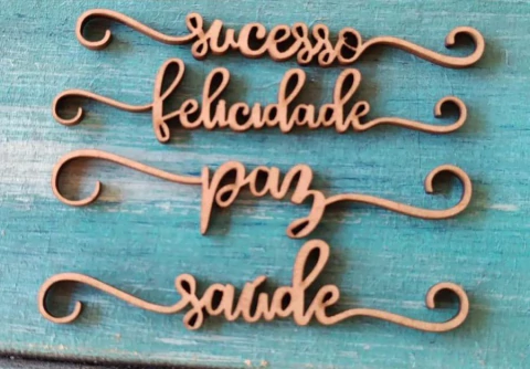 APLIQUE KIT PALAVRAS OA1679