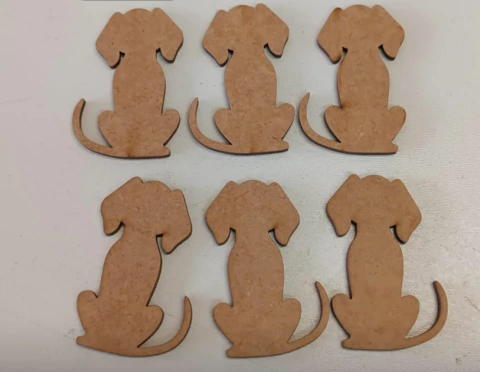 APLIQUE KIT C/6 CACHORRINHOS - OA1329