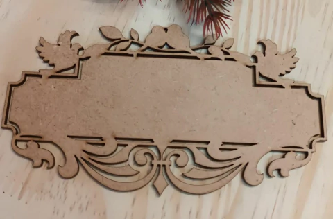 APLIQUE MOLDURA PÁSSAROS - OA1530