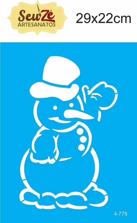 STENCIL SEU ZE 4-775