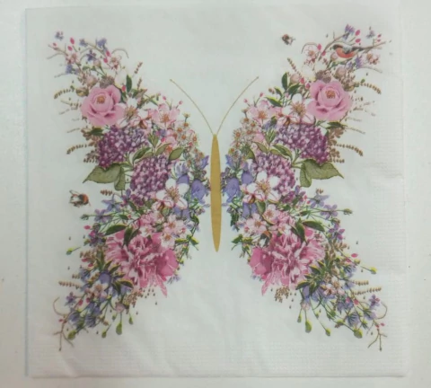 GUARDANAPO BORBOLETA