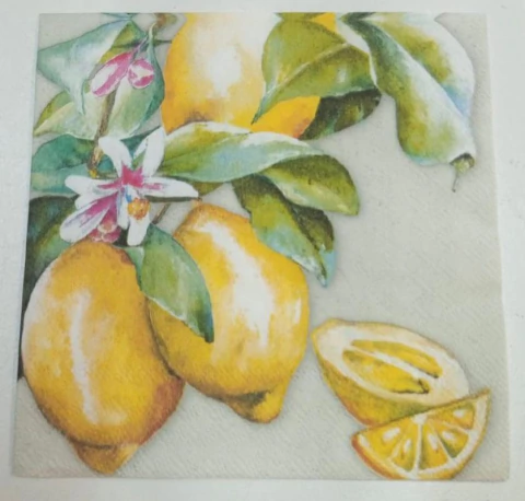 GUARDANAPO LIMÃO SICILIANO