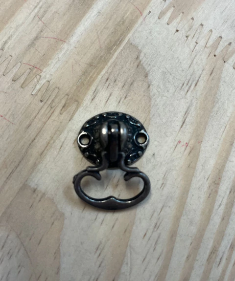 PUXADOR PRATA ENVELHECIDO - PM1962