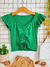 Imagen de REMERA MORLEY VOLADO FRUNCE (CHIARA)