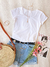 REMERA BÁSICA LARGA (CON LYCRA) - comprar online