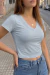 REMERA MODAL SOFT CUELLO V en internet