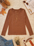 Imagen de REMERA U LARGA M.L (CON LYCRA)