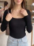 REMERA MORLEY ESCOTE CUADRADO M.L en internet