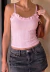 MUSCULOSA MORLEY TIRAS CON VOLADO (CHLOE)