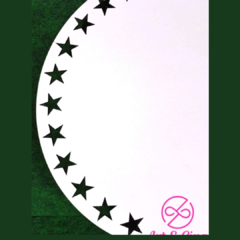 Cake Board Borda com Estrelas - comprar online