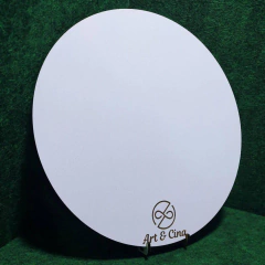 kit com 5 un. de Cake Board Redondo Borda Lisa