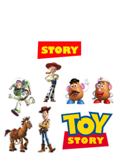 Topper para Bolo Toy Story