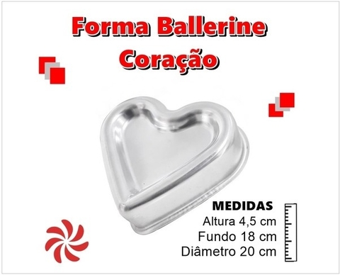 Forma Ballerine Coração