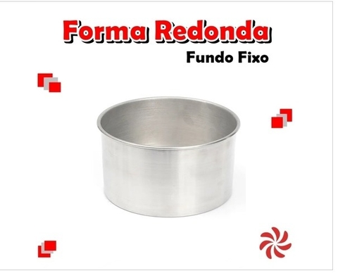 Forma Alumínio Redonda