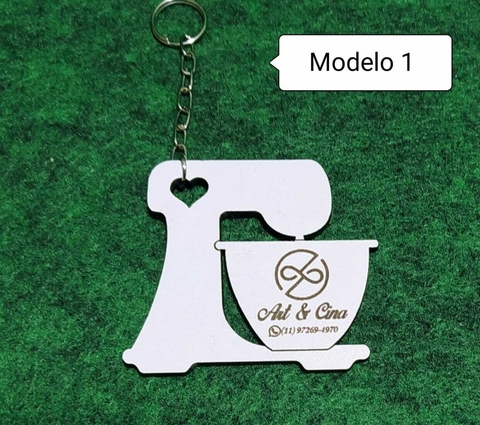 Kit 10 Tags ou Chaveiros (modelos)