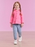 Casaco Infantil Nuts Rosa - Mon sucré na internet