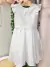 Vestido Branco Kids My Garden - Petit Cherrie