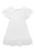 Vestido Baby Super Cetim e tule Branco - comprar online