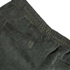 Shorts Baggy Veludo Musgo na internet