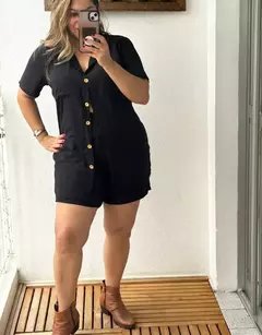 Conjunto Camisa manga curta e Bermuda -Conjunto Natália