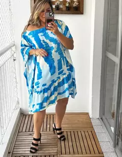 Vestido Curto, Manga Morcego -Vestido Ba na internet