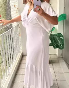 Vestido Longo, Manga morcego - comprar online