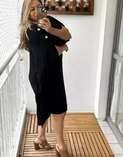 Vestido curto Manga Morcego, Vestido Liz - loja online