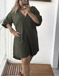 Imagem do Vestido Camisa , Chemise Manga Longa -Beth