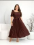 VESTIDOS PLISSADOS cores lisas - comprar online