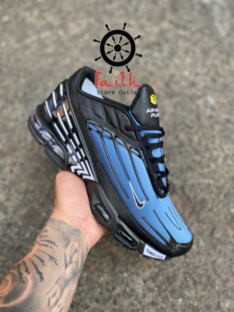 Air max plus TN 3.0 Preto Azul