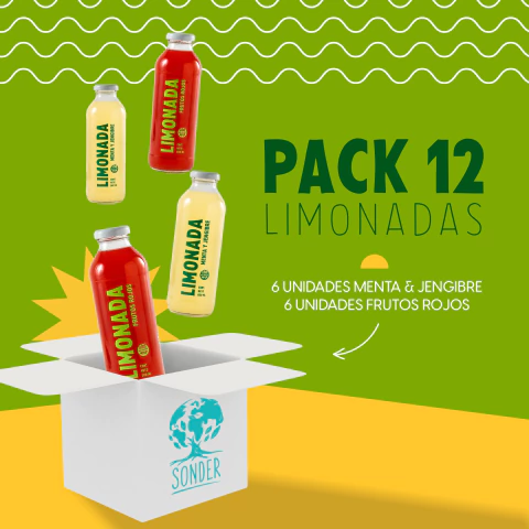 Pack x 12 LIMONADAS de 500ml SURTIDOS - comprar online