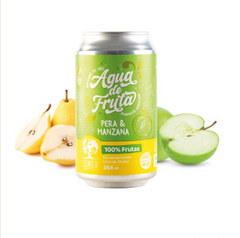 Pack x 12 Aguas de Fruta PERA y MANZANA x 354ml