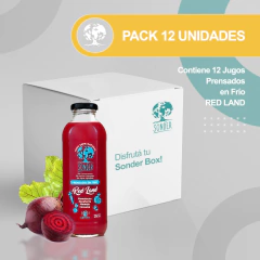 Pack x 12 JUGOS Red Land x 500ml