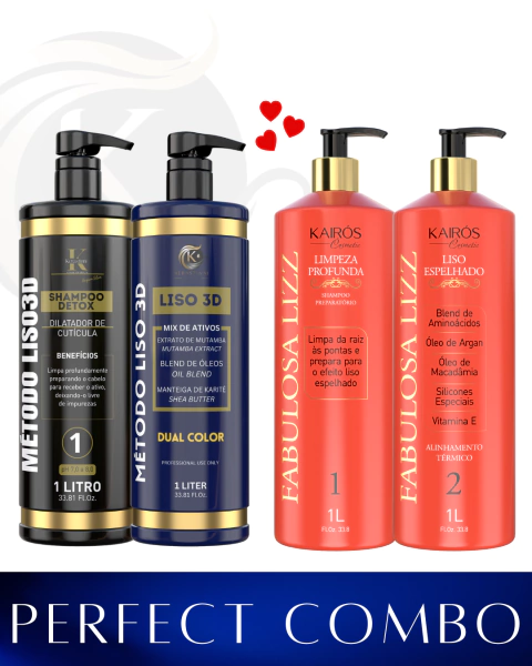 PERFECT COMBO: Método Liso 3D + Fabulosa Lizz